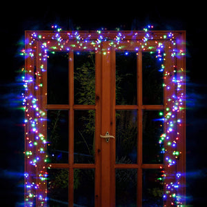 2000 LED Cluster Lights Multi (29m) - View 1