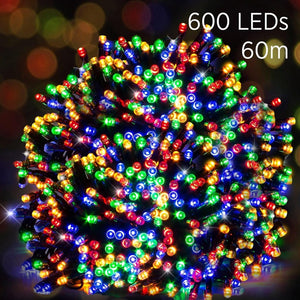 LED Fairy Lights Multi (60m) - View 5
