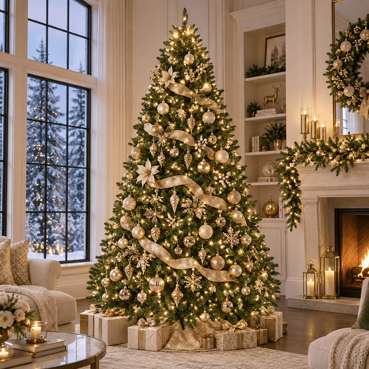 Grand Hawthorne Pine Pre-Lit (2.7m)
