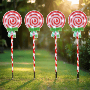 LED Path Candy Lollipop Lights (4pc) - View 2