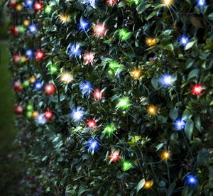 LED Multicoloured Net Light (4.8m) - View 1