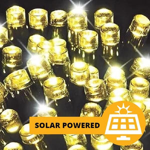500 Solar LED Warm White Lights (39.9m) - View 2
