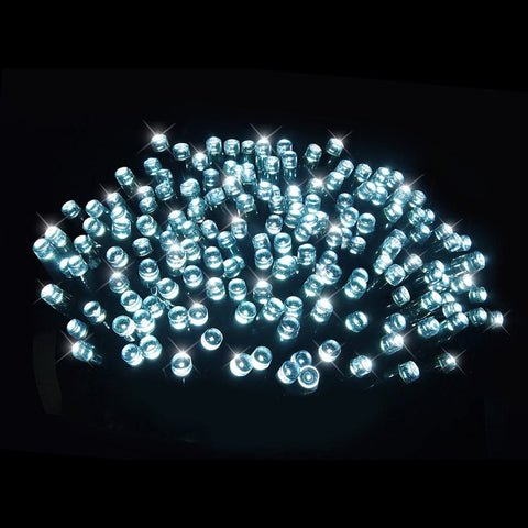100 LED Solar Fairy Lights White