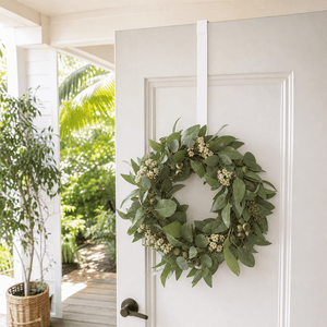 Clear Plastic Wreath Hanger (35.5cm)