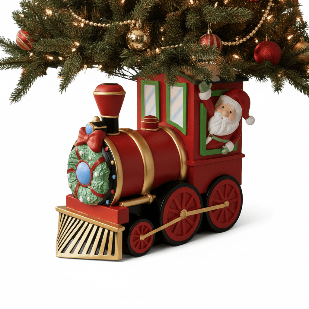 Santa Train Tree Base
