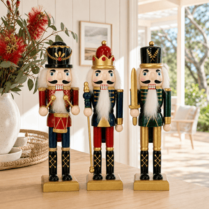 Rich Metallic Nutcracker (25cm)