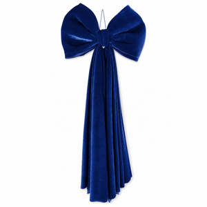 Midnight Draping Tail Bow (100cm)