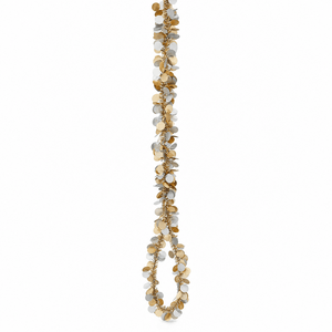 Fine Cut Matte Tinsel with Dots Gold or Silver (2m)