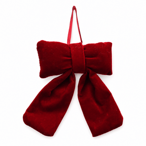 Wine Velvet Classic Bow