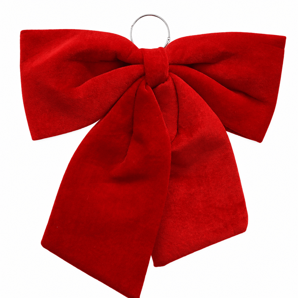 Merlot Medium Velvet Bow