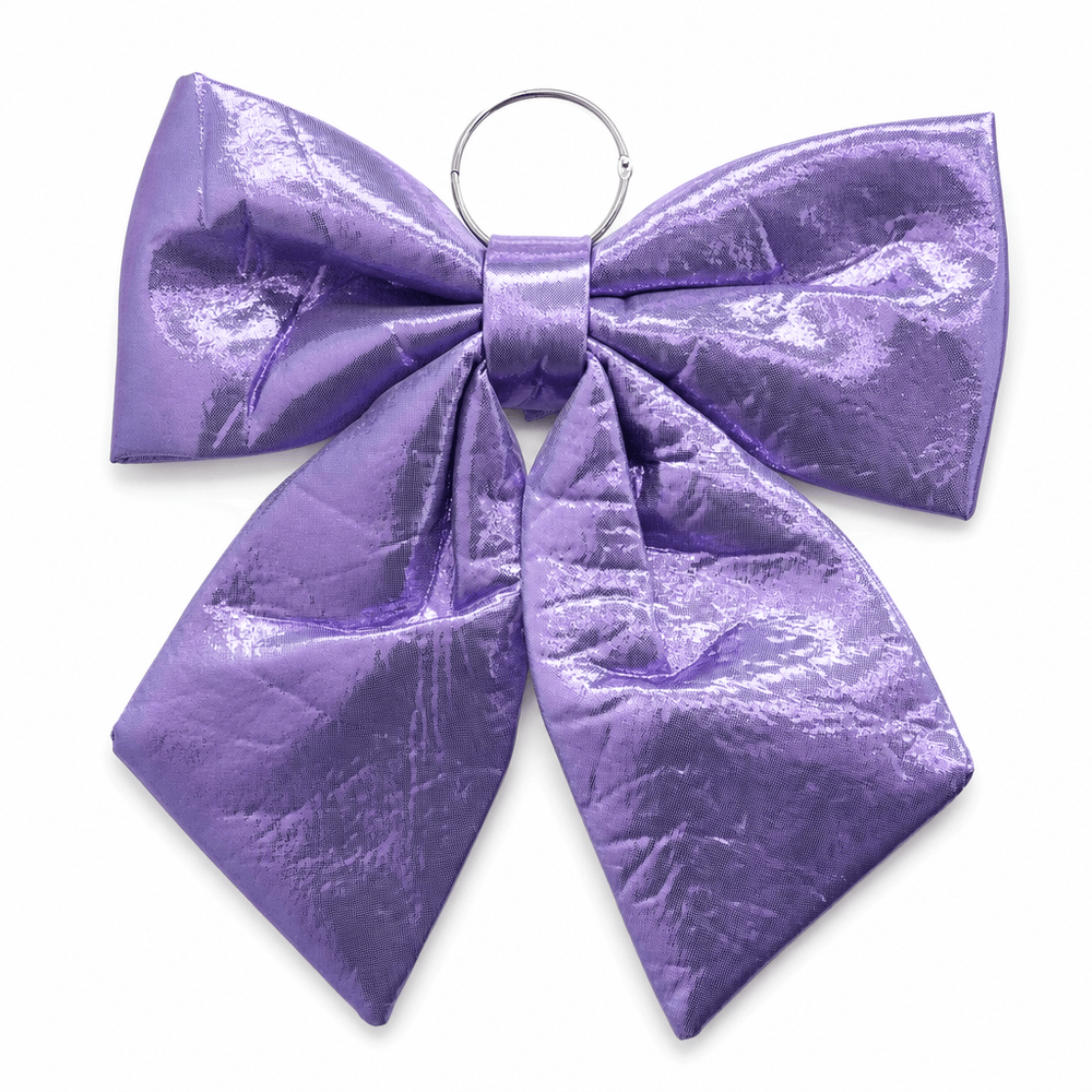 Amethyst Silk Bow