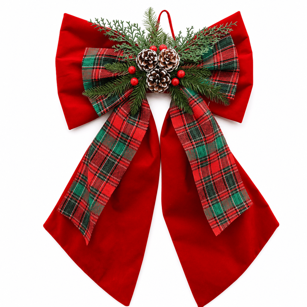Classic Red Bow
