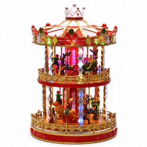 LED Musical Double Carousel