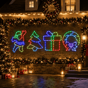 LED Crystal Frame USB Motif Multicolour Assorted