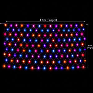 LED 640 Net Light Carnival (4.8m x 1.8m) - View 2