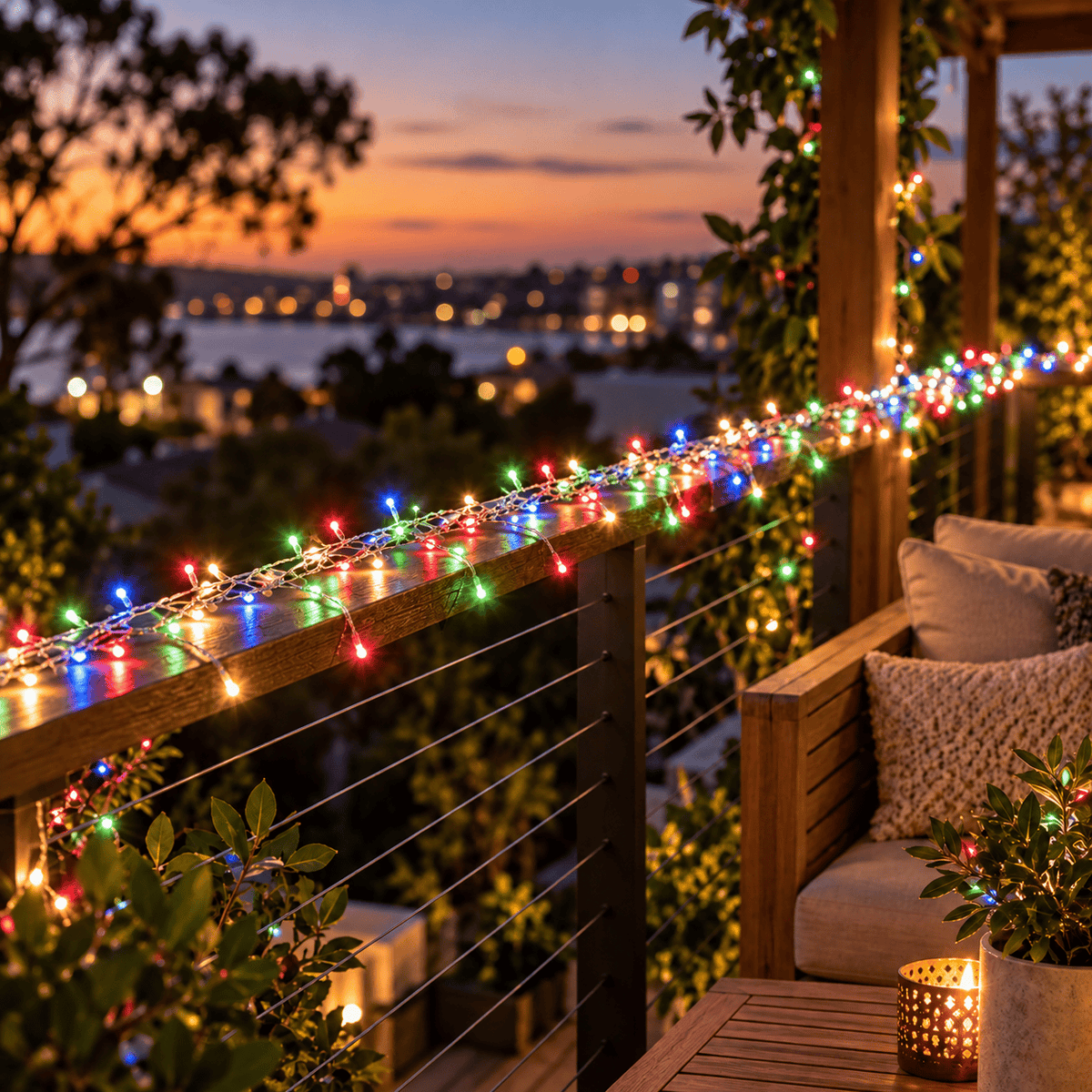 LED Starry Wire Mirco Cluster Lights Multicolour (5m)