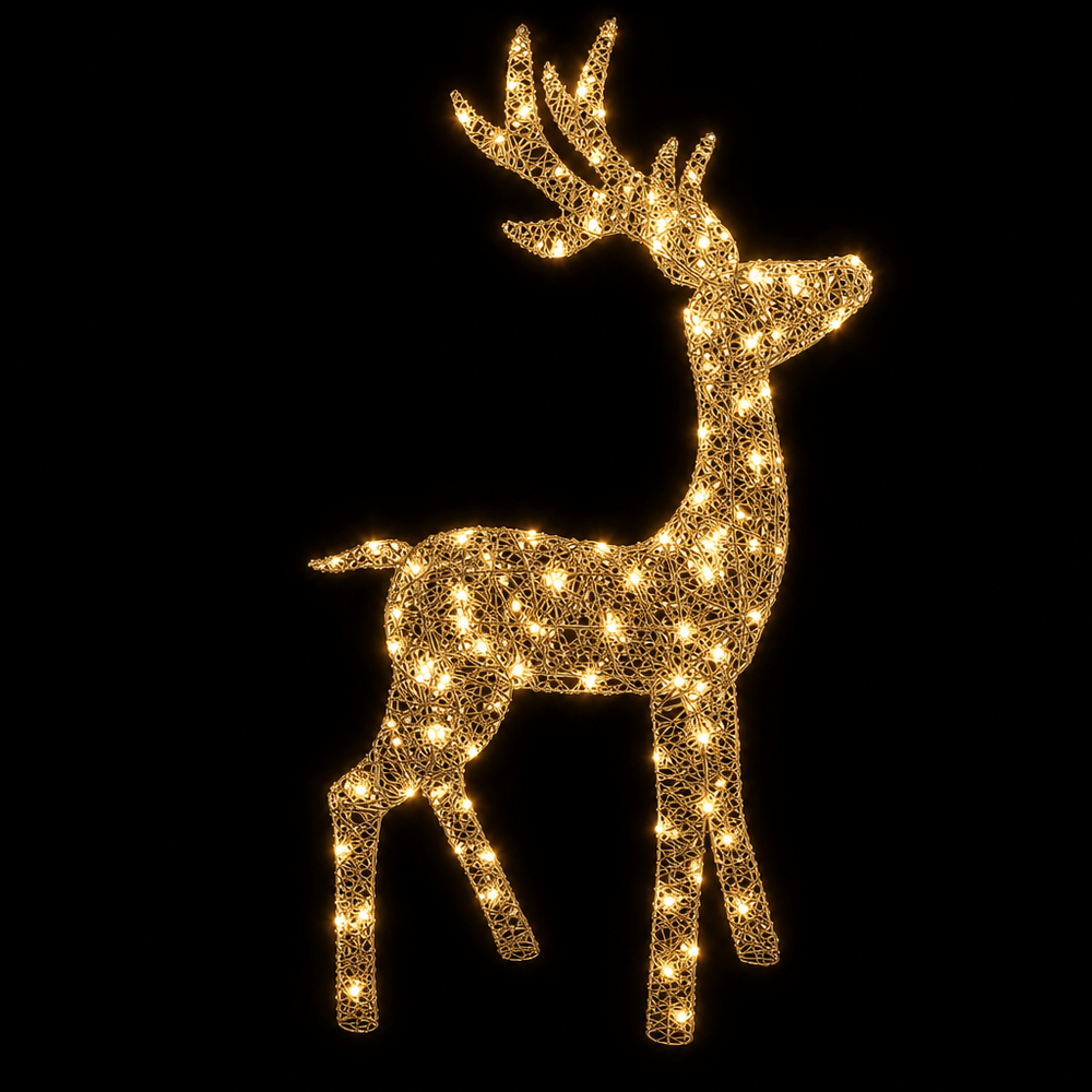 LED Brown Stag Reindeer (130cm)