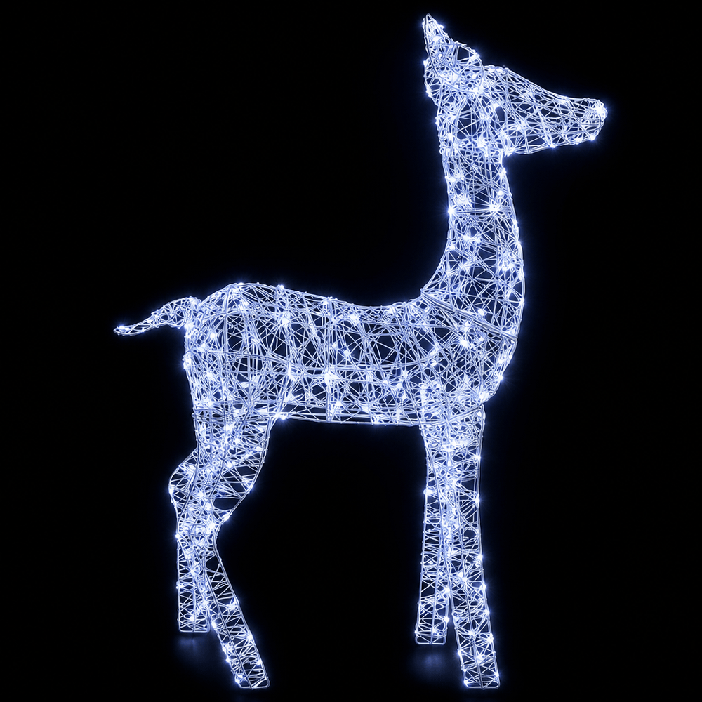 LED Cool White Mother Reindeer (108cm) - View 2