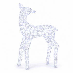 LED Cool White Baby Reindeer (74cm)