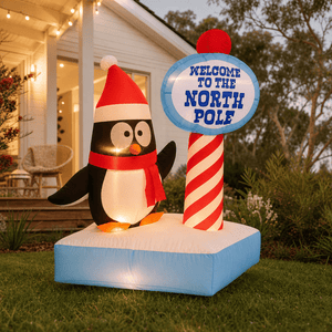 Inflatable North Pole Penguin (125cm)