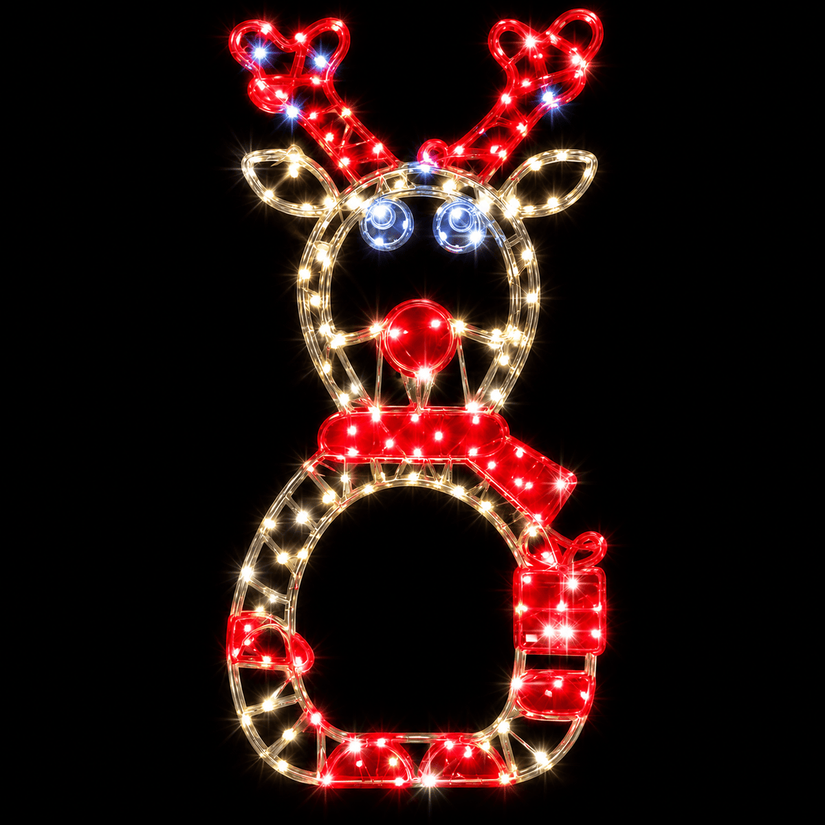 LED Twinkling Starry Wire Reindeer (50cm) - View 2