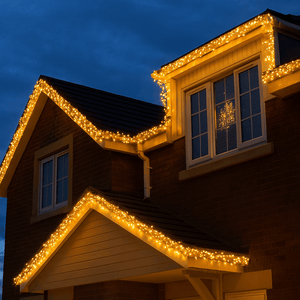 720 LED Cluster Lights Vintage Gold (10.4m) — view 2