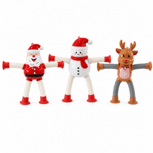 Christmas Retractable Character Toy Asst