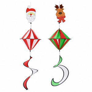 Christmas Hanging Wind Spinner (90cm) Asst