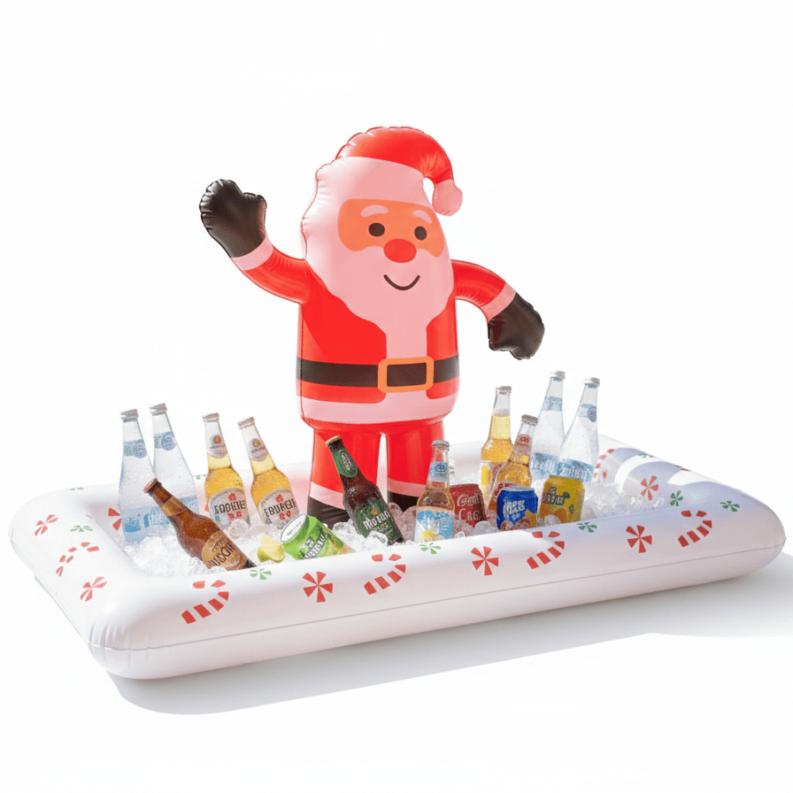 Inflatable Santa Cooler Tub (130cm) - View 2