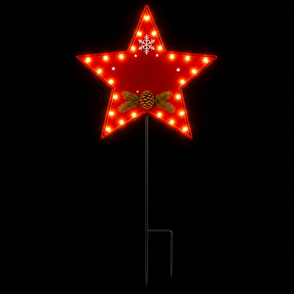 LED Star Stake Light - View 2