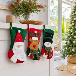 3D Character Stocking styled in an Australian Christmas setting