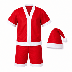 Adult Summer Santa Suit Set 3pc