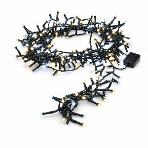LED 200 Battery Operated Snake Lights White-Warm White (4m)