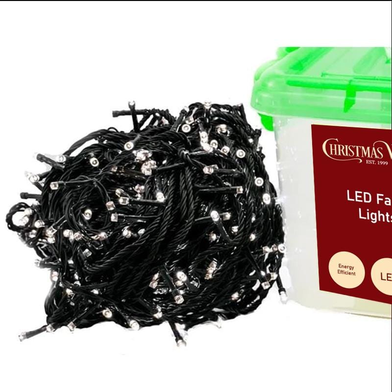 LED Fairy Lights White (100m) - View 2