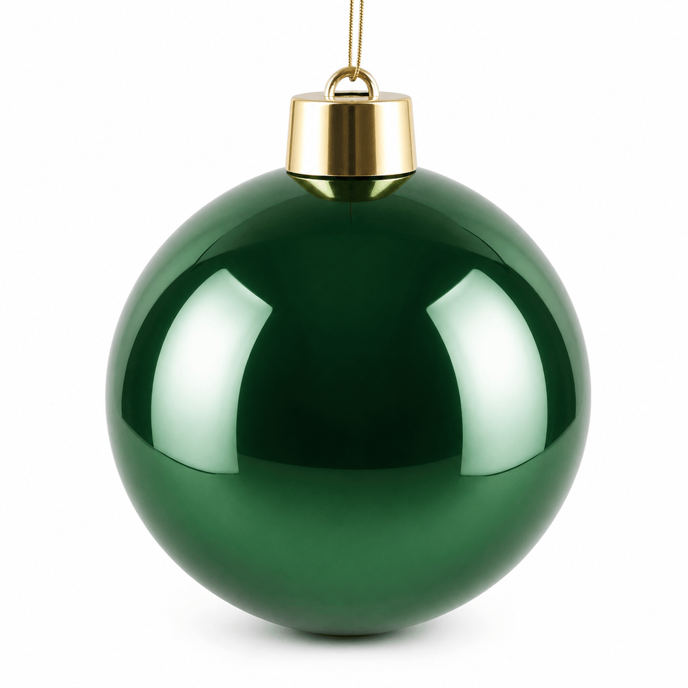 Green Shiny Bauble (20cm)