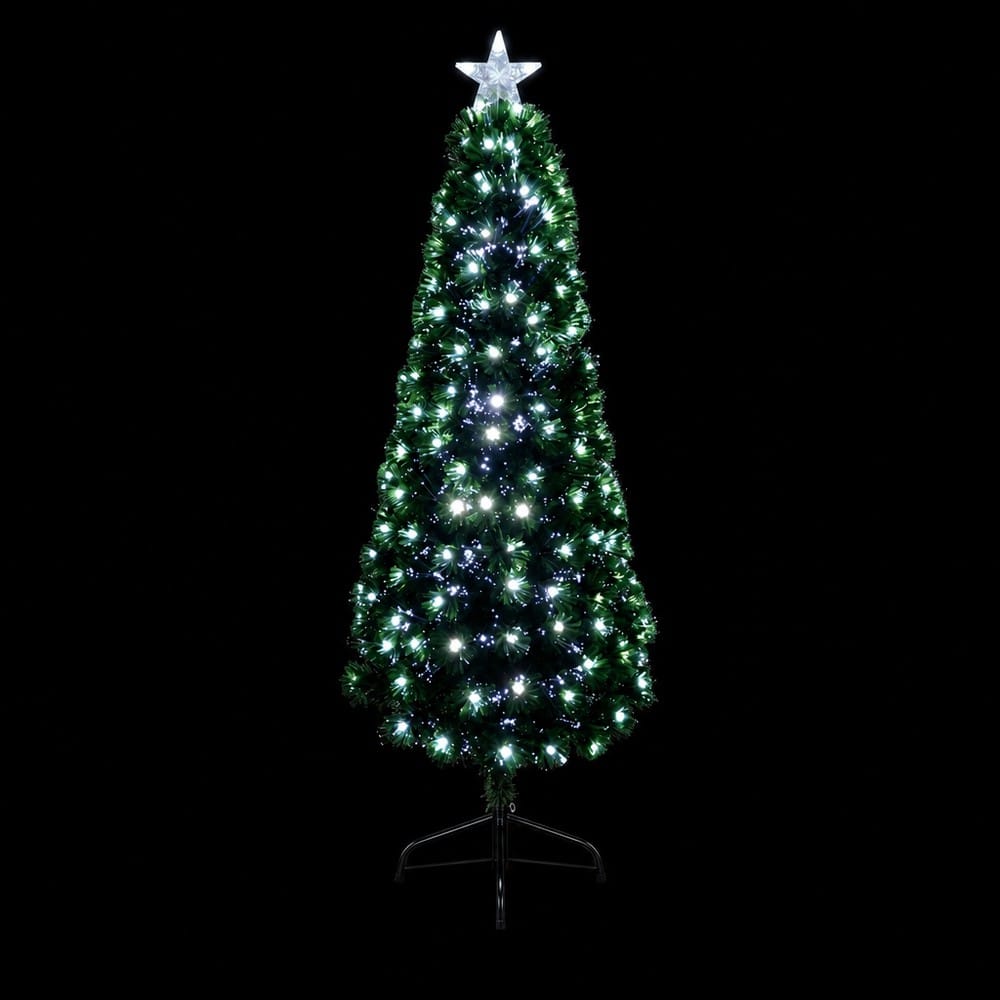 Fibre Optic Tree Slim with Cool White LEDs (1.5m)