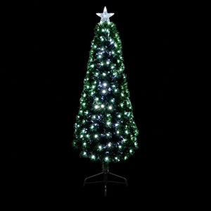 Fibre Optic Tree Slim with Cool White LEDs (1.5m)