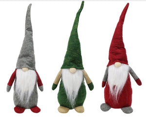 Table Gnome with Long Felt Hat Asst (45cm) - View 1