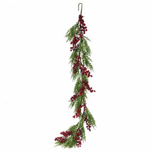 Mixed Berry and Pine Garland (150cm)