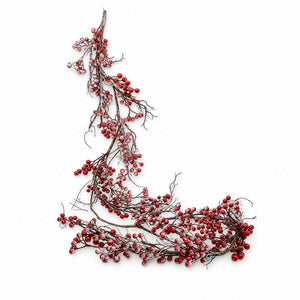 Frosted Winter Berry Garland (1.8m)