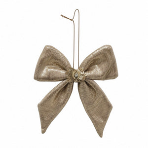 Champagne Bow Ornament