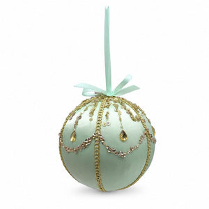 Enchanted Mint Bauble (12cm)