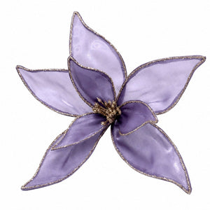 Sheer Wisteria Floral Clip