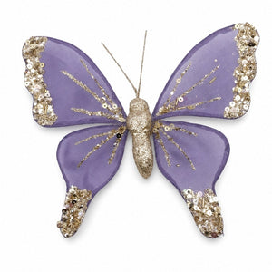 Wisteria Butterfly Clip