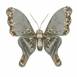 Sage Butterfly Clip