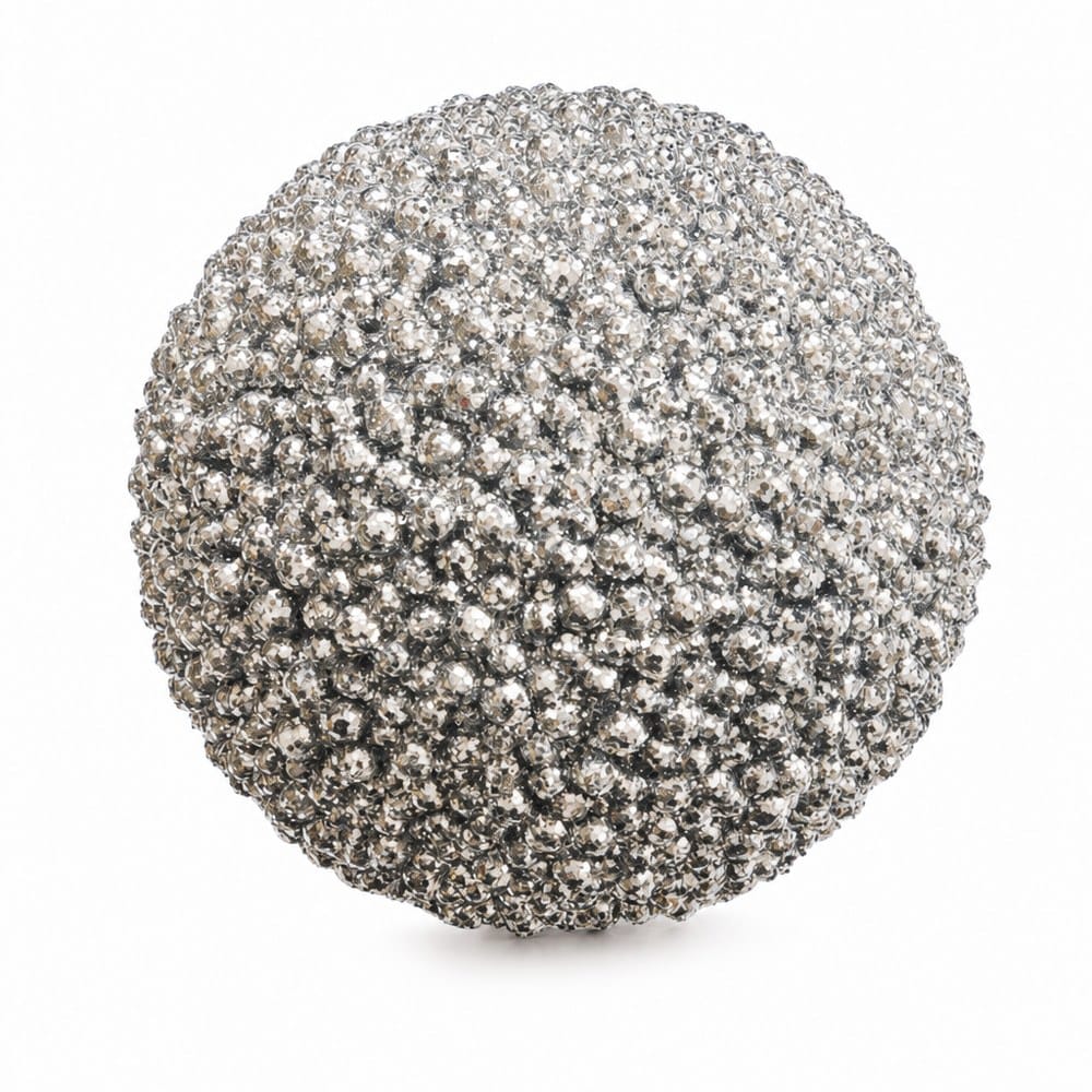 Champagne and Silver Berry Bauble (31cm)