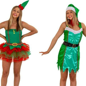 Ladies Elf Costume Asst - View 2