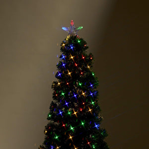Fibre Optic Slim Tree with Multicoloured LEDs (1.5m) - View 4