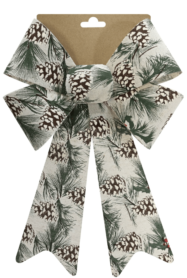 Natural Bow with Trees and Foliage Asst (38cm) - View 2