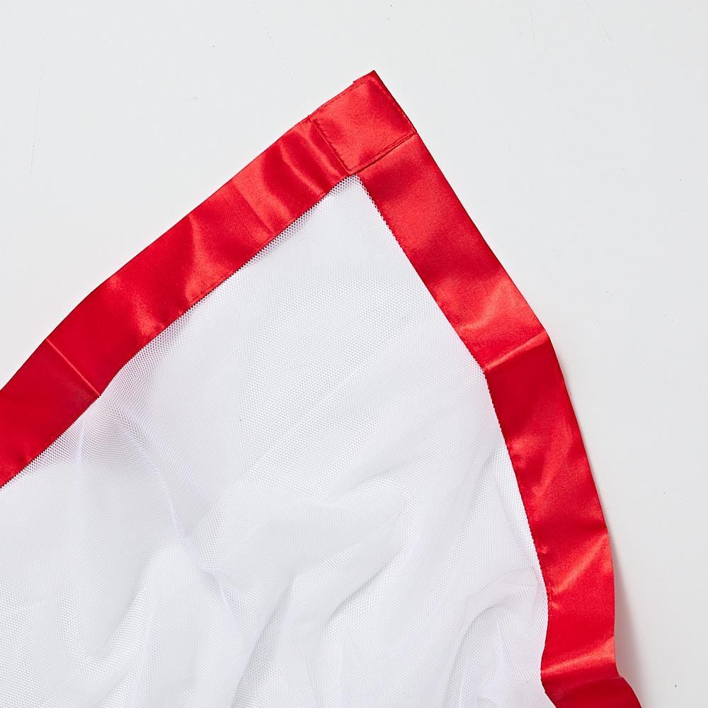 Food Net White With Red Trim - View 2